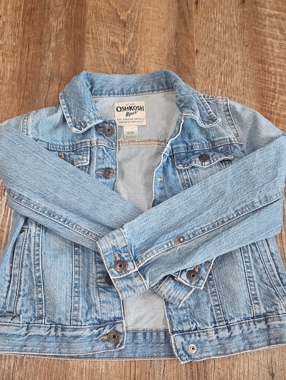 OshKosh B'gosh Classic Light Blue Denim Jacket for Kids